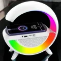 BUĞZ Bluetooth Hoparlör Dijital Göstergeli Wireless Şarj RGB Işıklı - BUĞZ