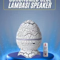  Bluetooth Hoparlör Dinozor Yumurtası Gece Masa Lambası Projektör