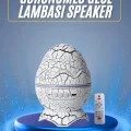  Bluetooth Hoparlör Dinozor Yumurtası Gece Masa Lambası Projektör