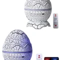  Bluetooth Hoparlör Dinozor Yumurtası Gece Masa Lambası Projektör