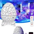 BUĞZ Bluetooth Hoparlör Dinozor Yumurtası Gece Masa Lambası Projektör - BUĞZ