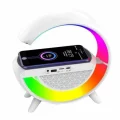 BUĞZ Bluetooth Hoparlör G Şekli Atmosfer Akıllı Rgb Lamba Wireless Kablosuz Şarj - BUĞZ