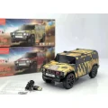 BUĞZ Bluetooth hoparlör jeep araba tasarımlı haki renk 8 watt TWS müzik çalar FM radyo USB SD kart