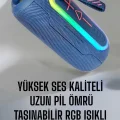 BUĞZ Bluetooth Hoparlör Kablosuz Yüksek Ses Kaliteli Şarj Edilebilir