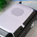 BUĞZ Bluetooth hoparlör siyah 10W çıkışlı, FM radyo, SD kart, USB destekli, 5 saat dinleme