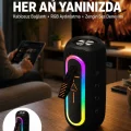 BUĞZ Bluetooth Hoparlör Uzun Pil Ömrü Taşınabilir Yüksek Ses Kaliteli Yeni Nesil