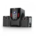 BUĞZ Bluetooth hoparlör yeşil renk 2+1 kumandalı radyo sd kart usb bass 5 saat dinleme süresi