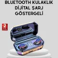 BUĞZ Bluetooth Kablosuz Kulaklık 4 Saat Kullanım Şarj Kutulu Düşük Enerji Tüketimli