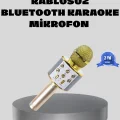 BUĞZ Bluetooth Karaoke Mikrofon Şarjlı Uzun Pil Ömürlü Çok Fonksiyonlu