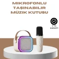 BUĞZ Bluetooth Karaoke Mikrofon ve Hoparlör Seti Taşınabilir