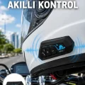 BUĞZ Bluetooth Kask Kulaklığı Intercom 5.0 Bluetooth Android ve İOS Uyumlu Yeni Nesil