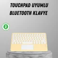 BUĞZ Bluetooth Klavye – Kablosuz, Sessiz Tuşlu, Android iOS Windows Uyumlu, Kompakt Taşınabilir Tasarım