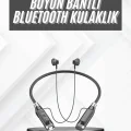  Bluetooth Kulaklık 120 Saat Kullanım Süresi Boyun Askılı Bluetooth Kablosuz Kulaklık