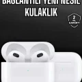  Bluetooth Kulaklık 3.Nesil Kablosuz Uzun Pil Ömrü Dokunmatik Kontrol