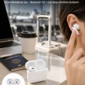 BUĞZ Bluetooth Kulaklık 3.Nesil Kablosuz Uzun Pil Ömrü Dokunmatik Kontrol Yeni Nesil