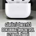 BUĞZ Bluetooth Kulaklık 3.Nesil Kablosuz Uzun Pil Ömrü Dokunmatik Kontrol Yeni Nesil