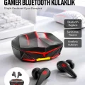 BUĞZ Bluetooth Kulaklık HD Ses Kaliteli Işıklı Metal Kasa Ios Android Uyumlu Mikrofonlu Yeni Nesil