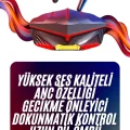 BUĞZ Bluetooth Kulaklık HD Ses Kaliteli Işıklı Metal Kasa Ios Android Uyumlu Mikrofonlu Yeni Nesil