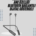 BUĞZ Bluetooth Kulaklık Kablolu Android ve İOS Uyumlu ANC Özellikli 100 saat sarj