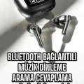  Bluetooth Kulaklık Kablosuz Ekranlı ANC/ENC Destekli Dokunmatik