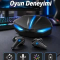 BUĞZ Bluetooth Kulaklık Oyuncu Kulaklığı RGB Işıklı Oyunlarda Düşük Gecikme