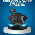 BUĞZ Bluetooth Kulaklık Oyuncu Kulaklığı RGB Işıklı Oyunlarda Düşük Gecikme - BUĞZ
