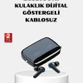 BUĞZ Bluetooth Kulaklık – Powerbank Özellikli, Oyun Modlu, Uzun Ömürlü ve Şarj Kutulu