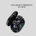  Bluetooth Kulaklık TWS Yüksek Ses Kaliteli Kesintisiz Dijital Göstergeli Kulaklık