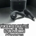 BUĞZ Bluetooth Kulaklık Yeni Nesil Pro Sensörlü Mikrofon Çağrı Cevaplama