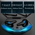 BUĞZ Bluetooth Oyuncu Kulaklığı ANC Özelliği Yüksek Ses Kaliteli - BUĞZ