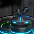 BUĞZ Bluetooth Oyuncu Kulaklığı Led Işıklı Kablosuz ANC Özelliği