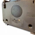 BUĞZ Bluetooth özellikli bordo şömine görünümlü nostaljik radyo, 2 yıl garantili - Elektronik