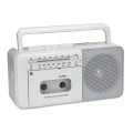 BUĞZ Bluetooth özellikli gri kaset çalar, FM radyo, USB ve MP3 oynatıcı, 2 yıl garantili