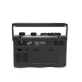 BUĞZ Bluetooth özellikli kahverengi nostaljik kaset çalar USB SD TF kart FM AM SW1-2 radyo 2 yıl
