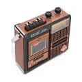BUĞZ Bluetooth özellikli kahverengi nostaljik radyo, USB, SD, FM radyo ve kaset çalar, 2 yıl garantili
