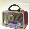 BUĞZ Bluetooth özellikli kırmızı nostaljik radyo mp3 çalar 2 yıl garantili - Elektronik