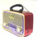 BUĞZ Bluetooth özellikli kırmızı nostaljik radyo mp3 çalar 2 yıl garantili - Elektronik