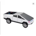 BUĞZ Bluetooth özellikli şarjlı araba tasarımlı hoparlör beyaz renk FM radyo SD kart USB girişli