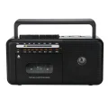 BUĞZ Bluetooth özellikli siyah kaset çalar FM radyo USB MP3 oynatıcı 2 yıl garantili - Elektronik