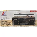BUĞZ Bluetooth özellikli USB girişli kaset çalarlı nostaljik radyo, çok renkli, 2 yıl garantili
