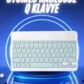  Bluetooth Şarj Edilebilir Mini Q Klavye Kablosuz Taşınabilir