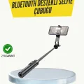 BUĞZ Bluetooth Selfie Çubuğu – Işıklı, Katlanabilir, Uzaktan Kumandalı