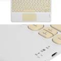 BUĞZ Bluetooth Touchpad Klavye 10.9 inch Kablosuz Wifi Q Klavye Slim