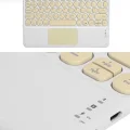  Bluetooth Touchpad Klavye 10.9 inch Kablosuz Wifi Q Klavye Slim