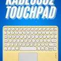  Bluetooth Touchpad Klavye Ultra İnce Taşınabilir Q Klavye