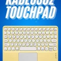 BUĞZ Bluetooth Touchpad Klavye Ultra İnce Taşınabilir Q Klavye Yeni Nesil