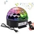 BUĞZ Bluetooth USB MP3 destekli siyah LED ışıklı hoparlör disko sahne topu - Hobi & Eğlence