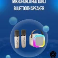  Bluetooth, USB ve AUX Girişli Çok Fonksiyonlu Karaoke Hoparlör