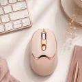 BUĞZ Bluetooth ve 2.4G Destekli Sessiz Kablosuz Mouse Şarjlı Tasarım