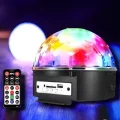  Bluetooth ve Uzaktan Kumandalı Çok Renkli Masaüstü Disko Topu